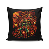 Fiery Night - Throw Pillow