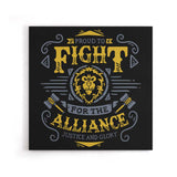 Fight for the Alliance - Canvas Print