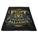 Fight for the Alliance - Fleece Blanket