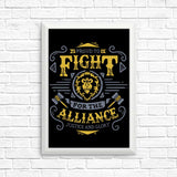 Fight for the Alliance - Posters & Prints
