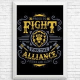 Fight for the Alliance - Posters & Prints