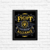 Fight for the Alliance - Posters & Prints