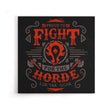 Fight for the Horde - Canvas Print