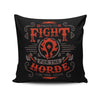 Fight for the Horde - Throw Pillow
