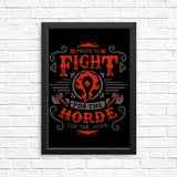 Fight for the Horde - Posters & Prints