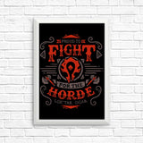 Fight for the Horde - Posters & Prints