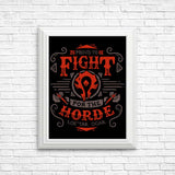 Fight for the Horde - Posters & Prints