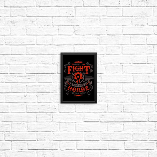 Fight for the Horde - Posters & Prints