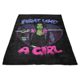 Fight Like a Guardian - Fleece Blanket