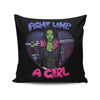 Fight Like a Guardian - Throw Pillow