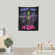 Fight Like a Guardian - Wall Tapestry