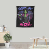 Fight Like a Guardian - Wall Tapestry