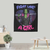 Fight Like a Guardian - Wall Tapestry