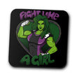 Fight Like a Hulk - Coasters