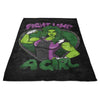 Fight Like a Hulk - Fleece Blanket