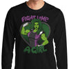 Fight Like a Hulk - Long Sleeve T-Shirt
