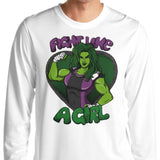 Fight Like a Hulk - Long Sleeve T-Shirt