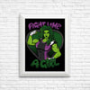 Fight Like a Hulk - Posters & Prints