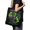 Fight Like a Hulk - Tote Bag