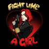 Fight Like a Widow - Ringer T-Shirt