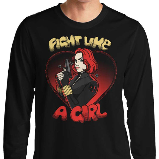 Fight Like a Widow - Long Sleeve T-Shirt