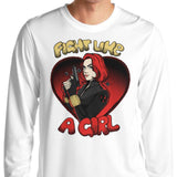 Fight Like a Widow - Long Sleeve T-Shirt