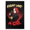 Fight Like a Widow - Metal Print