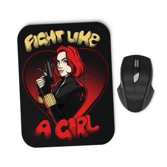 Fight Like a Widow - Mousepad