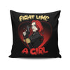 Fight Like a Widow - Throw Pillow