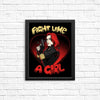 Fight Like a Widow - Posters & Prints