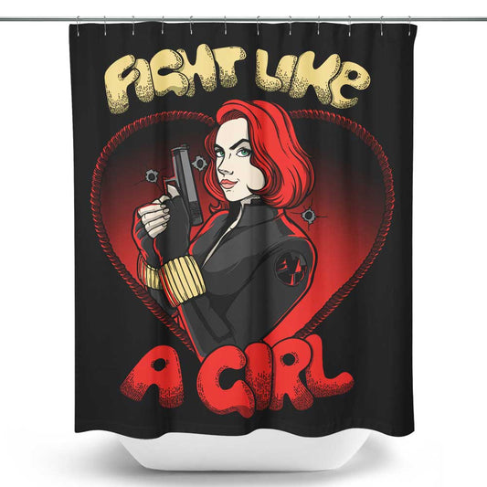 Fight Like a Widow - Shower Curtain