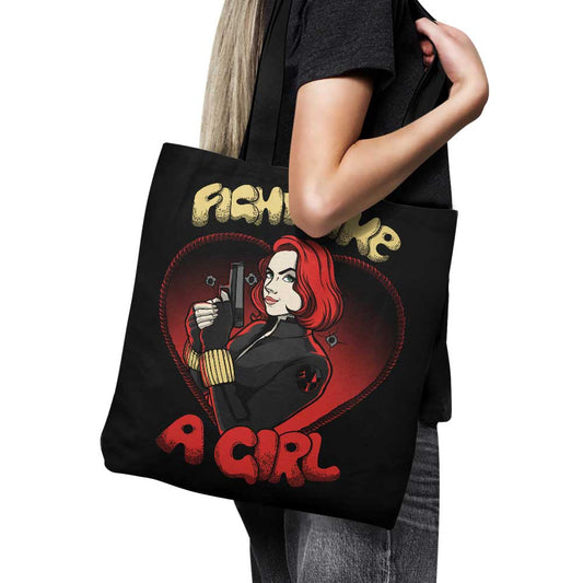 Fight Like a Widow - Tote Bag