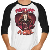 Fight Like a Witch - 3/4 Sleeve Raglan T-Shirt