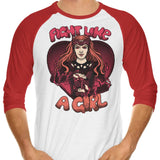 Fight Like a Witch - 3/4 Sleeve Raglan T-Shirt