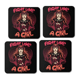 Fight Like a Witch - Coasters