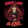 Fight Like a Witch - Metal Print