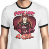 Fight Like a Witch - Ringer T-Shirt