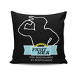 Fight Milk - Throw Pillow