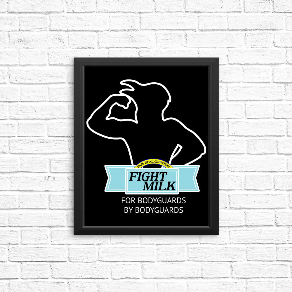 Fight Milk - Posters & Prints – Once Upon a Tee