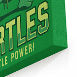 Fighting Turtles - Canvas Print