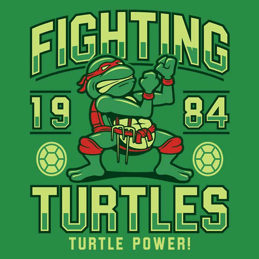 Fighting Turtles - Fleece Blanket