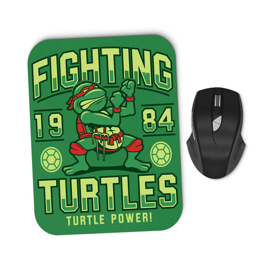 Fighting Turtles - Mousepad