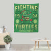 Fighting Turtles - Wall Tapestry