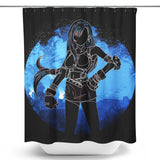 Final Heaven Orb - Shower Curtain