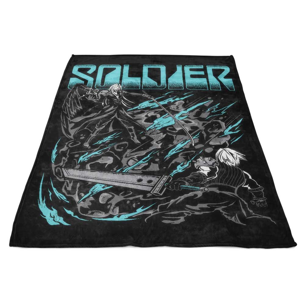 Final Soldier - Fleece Blanket
