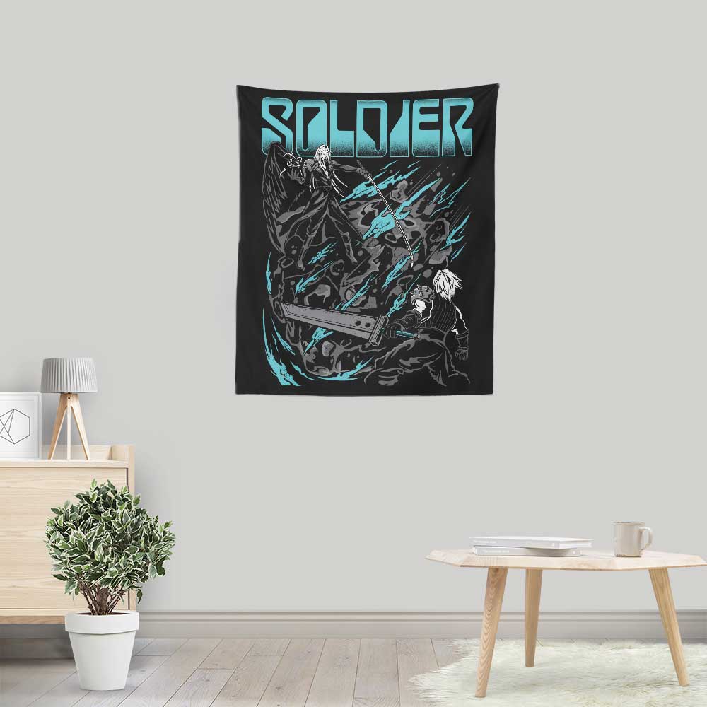 Final Soldier - Wall Tapestry