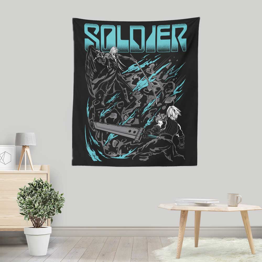Final Soldier - Wall Tapestry