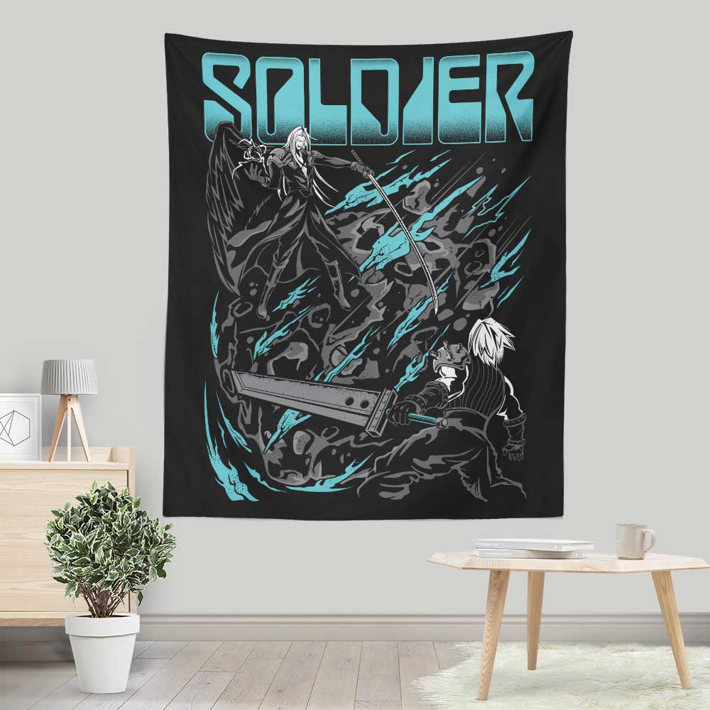 Final Soldier - Wall Tapestry