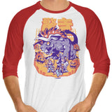 Final Surprise Attack - 3/4 Sleeve Raglan T-Shirt