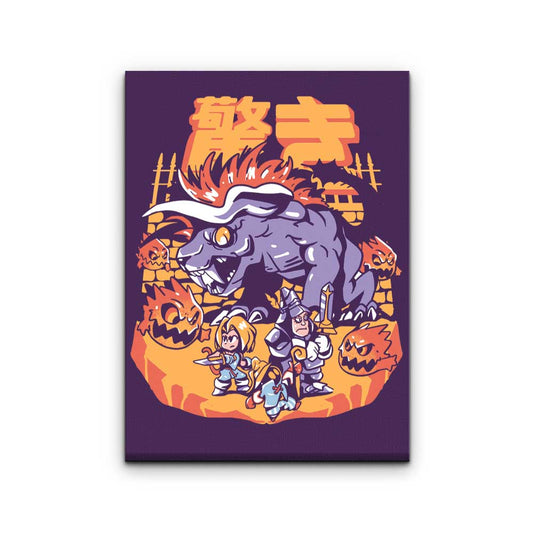 Final Surprise Attack - Canvas Print